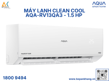 Máy lạnh AQUA Clean Cool - AQA-RV13QA3 - 1.5 HP 